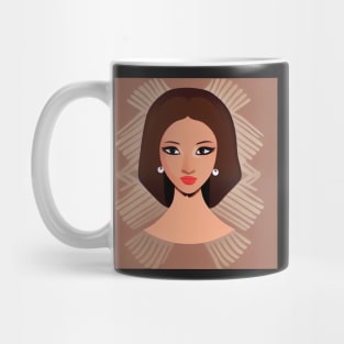 Beatiful latina girl Mug